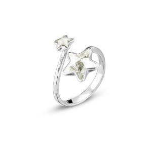 Срібна каблучка Spark зі Swarovski Star P4745SSSS